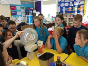 P5 made their own bread, butter and jam!