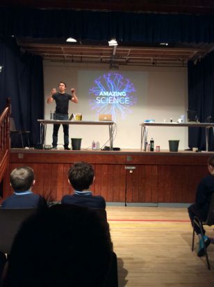 Primary 6 get scientific at the Big Bang science show