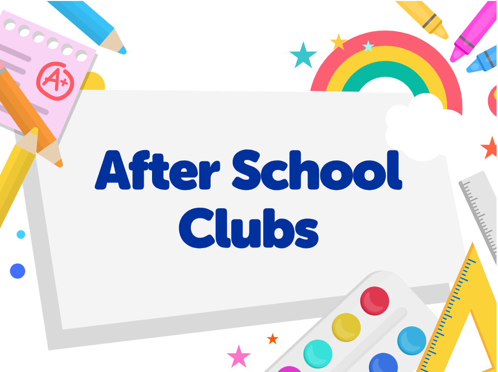 After School Club Timetable Term 1