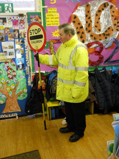 lollipop man visit 2